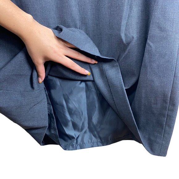 Calvin Klein Grey Work Dress With Belt Size 18W NWT - Picture 6 of 14